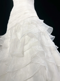 Retro Wedding Dress 1950s 1940s Ball Gown Spaghetti Straps White Long Wedding Dresses Bridal Gowns Brides Gown HZ1214