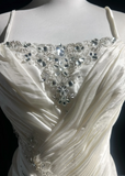 Retro Wedding Dress 1950s 1940s Mermaid Spaghetti Straps Long Wedding Dresses Bridal Gowns Brides Gown HZ1214