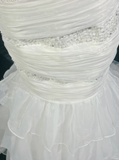 Retro Wedding Dress 1950s 1940s Mermaid Spaghetti Straps White Tulle Long Wedding Dresses Bridal Gowns Elegant Brides Gown HZ1214