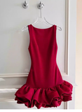 Cute Sheath Scoop Sleeveless Burgundy Short Formal 8th Grade Homecoming Dresses Summer Middle School Hoco Dress Homecoming Outfits HZ1214