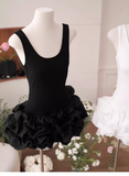 Cute Sheath Square Neck Straps Short Mini Formal 8th Grade Homecoming Dresses Summer Middle School Hoco Dress Homecoming Outfits HZ1214