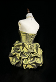 Cute Ball Gown Sweetheart Taffeta Olive Green Sleeveless Mini Short Formal 8th Grade Homecoming Dresses Summer Middle School Hoco Dress Homecoming Outfits HZ1214