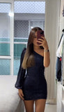 Sexy Sheath One Shoulder Navy Blue Sequin Mini Short Formal 8th Grade Homecoming Dresses Summer Middle School Hoco Dress Homecoming Outfits 18th Birthday Outfit HZ1214