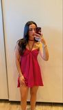 Cute A line Halter Pink Chiffon Mini Short Formal 8th Grade Homecoming Dresses Summer Middle School Hoco Dress Homecoming Outfits 25 Birthday Dress HZ1214