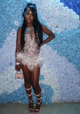 Pretty Sheath Scoop Neck Sleeveless Sequin Short Mini Formal 8th Grade Homecoming Dresses Summer Middle School Hoco Dress Homecoming Outfits HZ1214