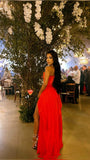 Elegant A line Strapless Red Prom Dresses Party Dress Summer 20th Birthday Outfits 18th Birthday Dresses HZ1214