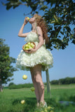 Cute Ball Gown Spaghetti Straps Mint Green Short Homecoming Dress Summer Middle School Formal 8th Grade Hoco Dresses Summer Homecoming Outfits HZ1214