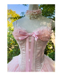 Cute Ball Gown Spaghetti Straps Pink Short Homecoming Dress Summer Middle School Formal 8th Grade Hoco Dresses Summer Homecoming Outfits HZ1214