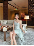 Pretty A Line One Shoulder Light Sky Blue Chiffon Short Mini Formal 8th Grade Homecoming Dresses Summer Middle School Hoco Dress Homecoming Outfits HZ1214