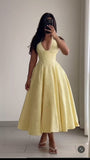 Cute Ball Gown Pink Halter Satin Long Birthday Dress Prom Dress Baddie Summer Birthday Outfit HZ1214