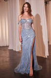 Sexy Mermaid Off The Shoulder Champagne Long Birthday Dress Prom Dress Baddie Summer Birthday Outfit HZ1214