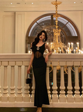 Classy Mermaid Black Long 18th Birthday Dress Party Gown 21st Birthday Outfits Birthday Dress Ideas For Women HZ1214