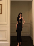 Classy Mermaid Black Long 18th Birthday Dress Party Gown 21st Birthday Outfits Birthday Dress Ideas For Women HZ1214