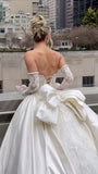 Elegant Bridal Dress Ball Gown Sweetheart White Lace Wedding Dresses Minimalist Bridal Gowns HZ1214