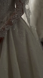 Elegant Bridal Dress Ball Gown Off The Shoulder White Lace Wedding Dresses Minimalist Bridal Gowns HZ1121