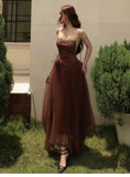 Cute A line Spaghetti Straps Tulle Long Summer Birthday Dress Prom Dress Birthday Outfit 23rd Birthday Party Dresses HZ1214