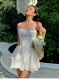 Cute A line Spaghetti Straps Summer Lace Homecoming Dress Hoco Dress Mini 20th Birthday Outfit Cocktail Dresses HZ1214