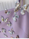 Cute A line Short Homecoming Dress Summer Sequin Butterfly Hoco Dresses Cocktail Dress For Senior Teens HZ1214