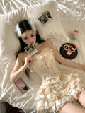 Cute Ball Gown Short Ruffles Homecoming Dress Summer Hoco Dresses Cocktail Dress For Senior Teens HZ1214