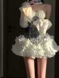 Cute Ball Gown Sweetheart Short White Homecoming Dress Summer Hoco Dresses Cocktail Dress For Senior Teens HZ1214