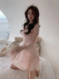 Cute A line Pink Chiffon Summer Short Homecoming Dress Hoco Dress Mini 18th Birthday Outfit Cocktail Dresses HZ1214
