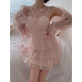 Cute A line Pink Chiffon Summer Short Homecoming Dress Hoco Dress Mini 18th Birthday Outfit Cocktail Dresses HZ1214