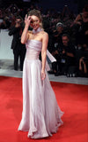 Pretty A line Strapless Lilac Prom Gown Party Dresses Formal Summer Wedding Guest Dresses Wedding Guest Outfits HZ1214