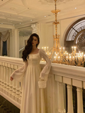Sexy A Line White Square Chiffon 21st Birthday Dress Party Gown Birthday Outfits Birthday Dress Ideas For Women HZ1214