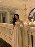 Sexy A Line White Square Chiffon 21st Birthday Dress Party Gown Birthday Outfits Birthday Dress Ideas For Women HZ1214