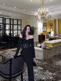 Sexy Mermaid Black 21st Birthday Dress Party Gown Birthday Outfits Birthday Dress Ideas For Women HZ1214