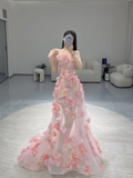 Pretty Sexy Mermaid Long Prom Evening Dresses Simple Party Dresses Graduation Dress HZ1214