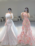 Pretty Sexy Mermaid Long Prom Evening Dresses Simple Party Dresses Graduation Dress HZ1214