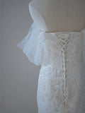 Dreamy Off the shoulder Mermaid wedding dress Custom Wedding Gown Stunning Modern Bridal Dress HZ1214