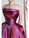 Gorgeous Ball Gown Strapless Sequin Long Prom Dresses Graduation Dresses HZ1214