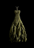 Elegant Glamour Ball Gown Strapless Olive Green Taffeta Long Prom Dresses Party Dress Evening Dress HZ1214