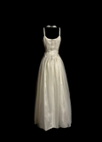 Pretty Wedding Dress Ball Gown Spaghetti Straps Ivory Tulle Long Wedding Dresses Bridal Gowns HZ1214