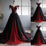 Niulatu Off The Shoulder Green A-line Sweetheart Tulle Long Party Dress Evening Dress HZ1007