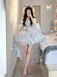 Niulatu Ball Gown Tulle Homecoming Dresses Birthday Outfits SD520