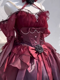 Niulatu High Low Halter Burgundy Organza Party Birthday Dresses Birthday Outfits SD457