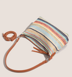 Niulatu Straw Large Capacity Woven Bag Shoulder Messenger Bag HZ1108