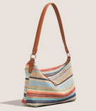 Niulatu Straw Large Capacity Woven Bag Shoulder Messenger Bag HZ1108