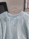 Niulatu ribbon design knitted sweater HZ1108