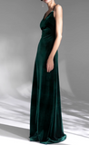 Niulatu Vintage Velvet French Evening Dress HZ1108
