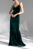 Niulatu Vintage Velvet French Evening Dress HZ1108