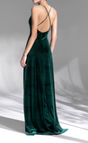 Niulatu Vintage Velvet French Evening Dress HZ1108