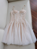 Niulatu suspender dress tulle sequin party birthday dress HZ1108