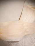 Niulatu A-line off-the-shoulder tulle sequined long prom dress, sweet 16 dress HZ1108