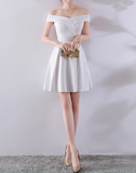 Niulatu Off Shoulder Dress Elegant Banquet Dress HZ1108