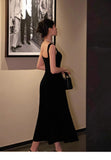 Niulatu Retro Burgundy A-Line Square Neck Velvet Dress for Birthday&Graduation HZ1108