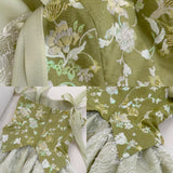 Niulatu Green A-line Mesh Lace Sequined Short Prom Dress Homecoming Dress HZ1026